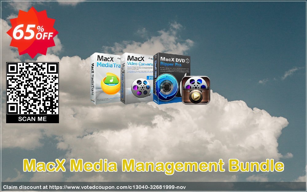 MACX Media Management Bundle Coupon, discount MacX Media Management Bundle Big promotions code 2023. Promotion: Big promotions code of MacX Media Management Bundle 2023
