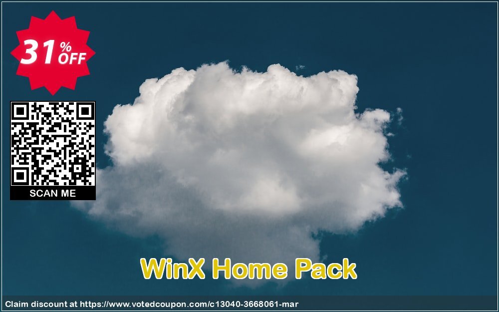 WinX Home Pack Coupon, discount WinX Home Pack amazing sales code 2024. Promotion: amazing sales code of WinX Home Pack 2024