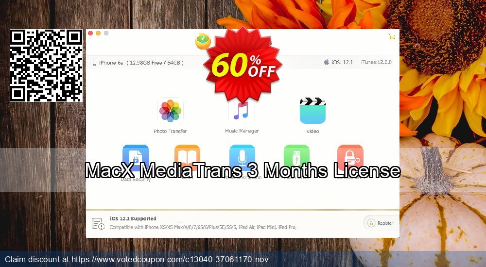 MACX MediaTrans STANDARD 3-month Plan Coupon, discount 60% OFF MacX MediaTrans STANDARD 3 Months License, verified. Promotion: Stunning offer code of MacX MediaTrans STANDARD 3 Months License, tested & approved