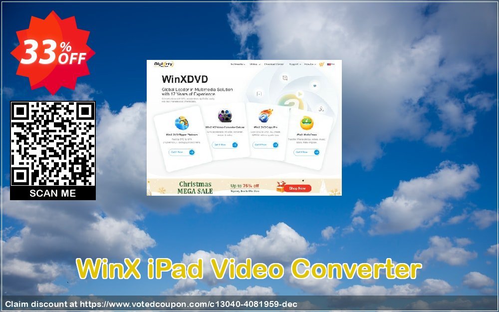 WinX iPad Video Converter Coupon Code Apr 2024, 33% OFF - VotedCoupon