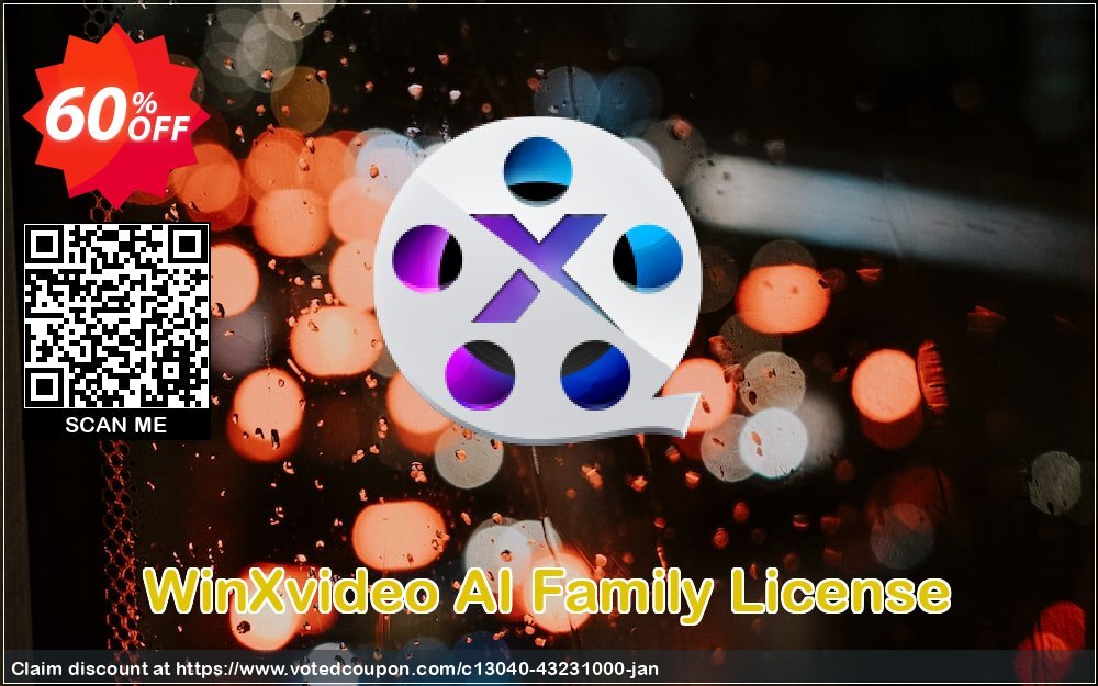 WinXvideo AI Family Plan Coupon Code Mar 2024, 60% OFF - VotedCoupon