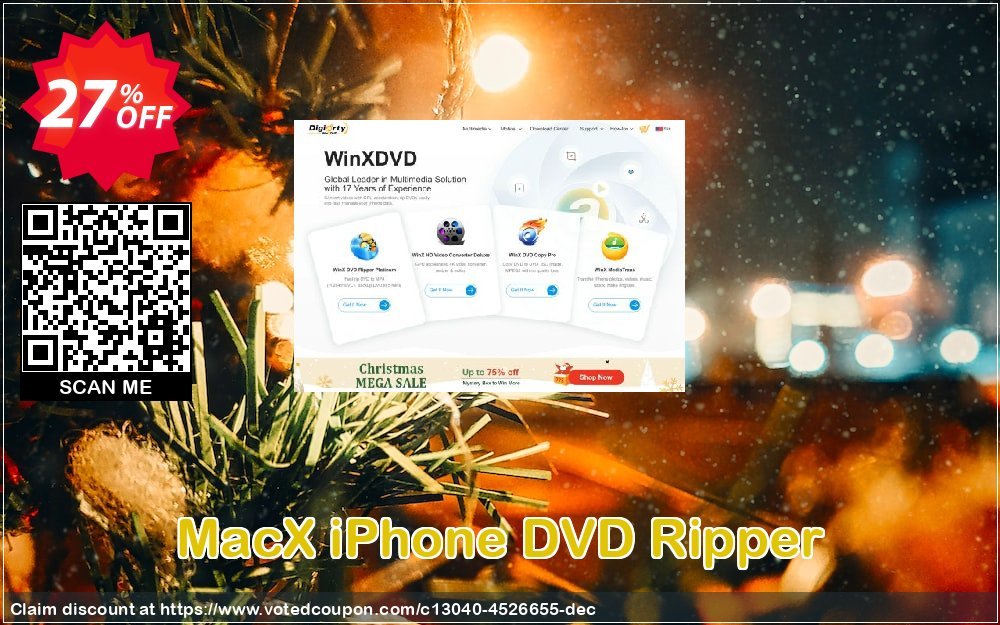 MACX iPhone DVD Ripper Coupon Code Apr 2024, 27% OFF - VotedCoupon