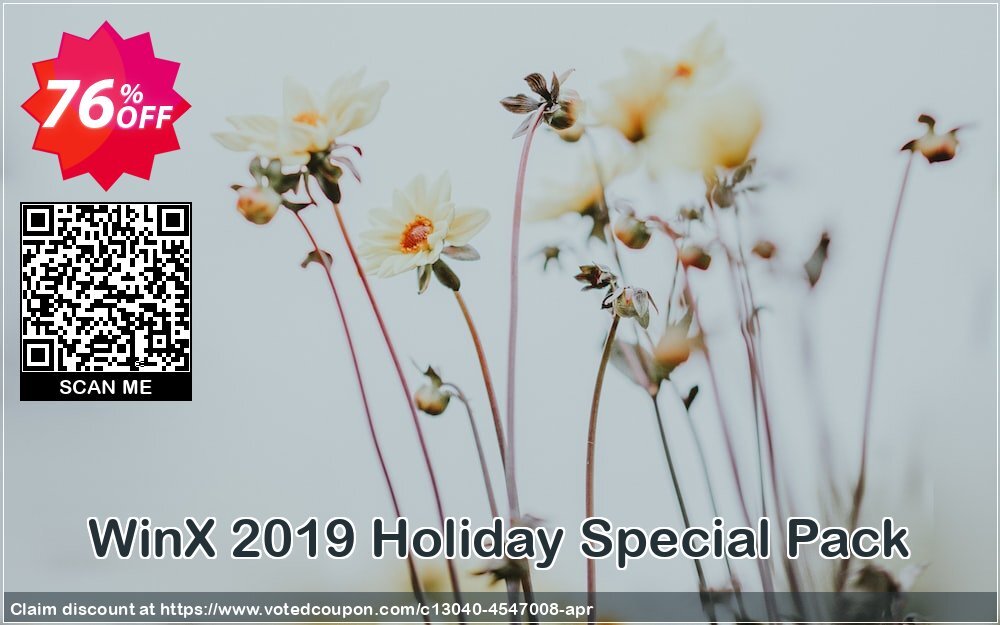 WinX 2019 Holiday Special Pack Coupon Code Jun 2024, 76% OFF - VotedCoupon