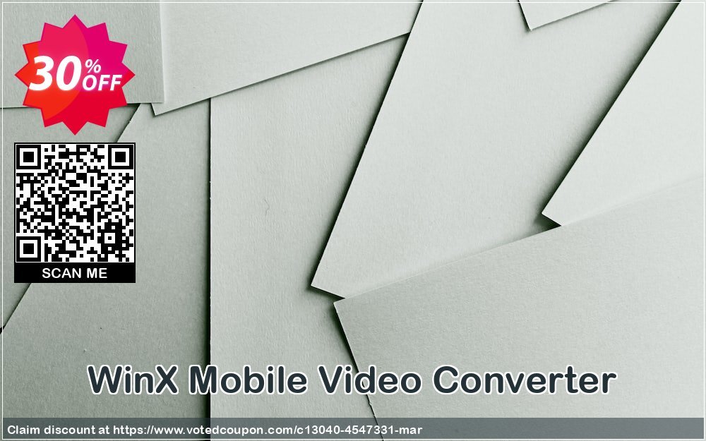 WinX Mobile Video Converter Coupon Code May 2024, 30% OFF - VotedCoupon