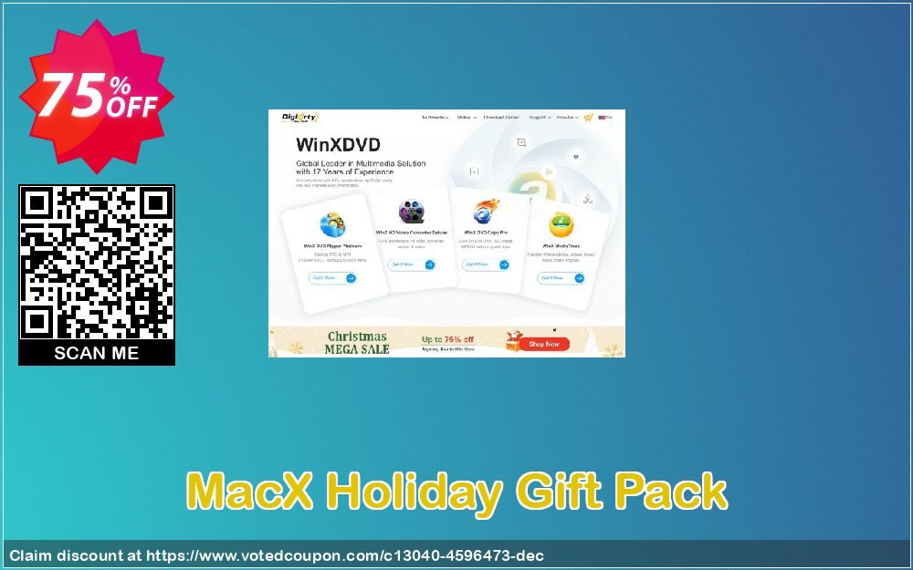 MACX Holiday Gift Pack voted-on promotion codes