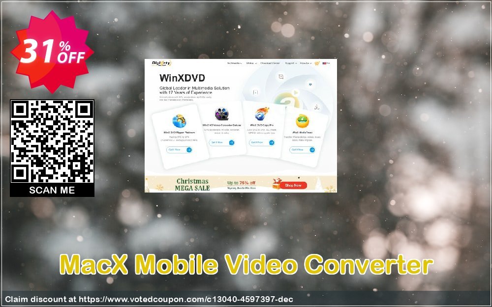 MACX Mobile Video Converter Coupon, discount MacX Mobile Video Converter awesome offer code 2024. Promotion: awesome offer code of MacX Mobile Video Converter 2024