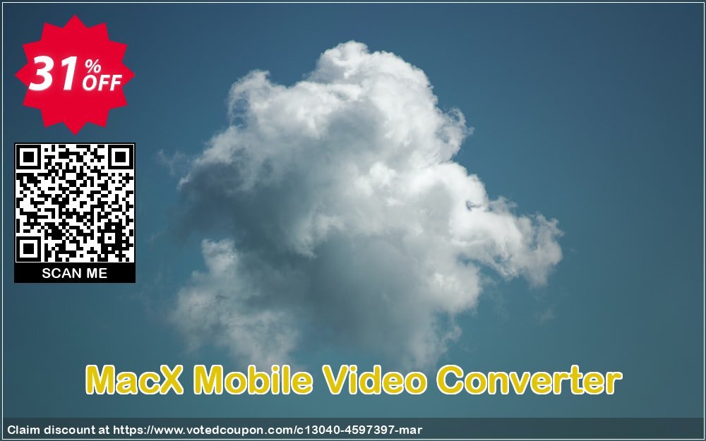 MACX Mobile Video Converter Coupon Code Apr 2024, 31% OFF - VotedCoupon