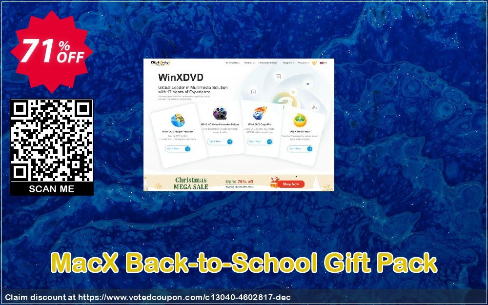 MACX Back-to-School Gift Pack Coupon, discount Special Pack - 2024 Back to School. Promotion: Big deals code of MacX Back-to-School Gift Pack 2024