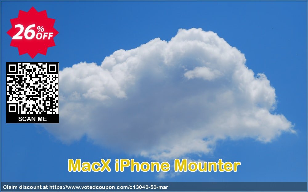 MACX iPhone Mounter Coupon Code May 2024, 26% OFF - VotedCoupon