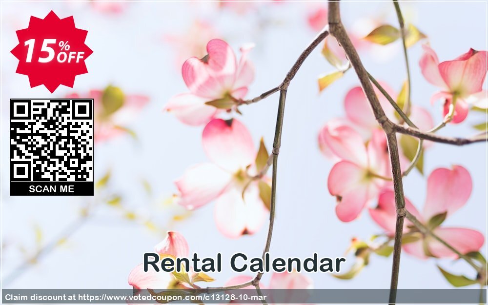 Rental Calendar Coupon, discount OrgBusiness coupon (13128). Promotion: OrgBusiness discount coupon (13128)