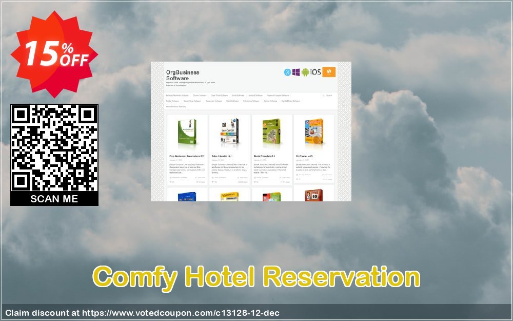 Comfy Hotel Reservation Coupon, discount OrgBusiness coupon (13128). Promotion: OrgBusiness discount coupon (13128)