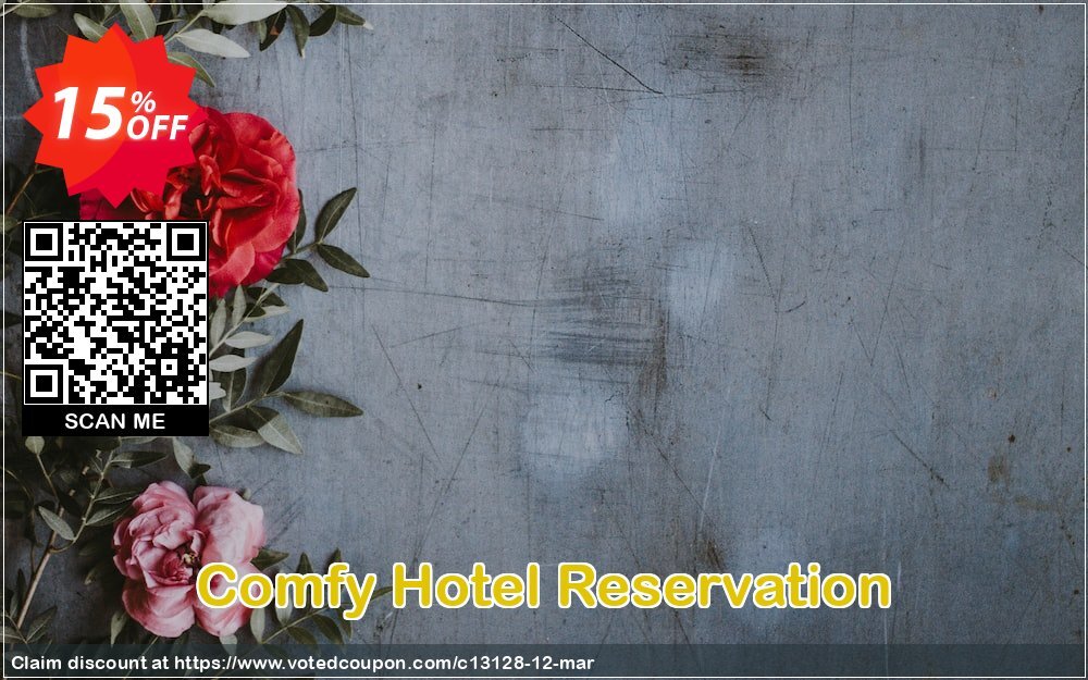 Comfy Hotel Reservation Coupon, discount OrgBusiness coupon (13128). Promotion: OrgBusiness discount coupon (13128)