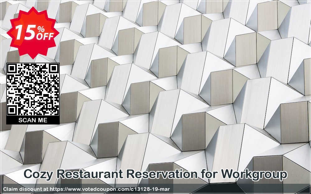 Cozy Restaurant Reservation for Workgroup Coupon, discount OrgBusiness coupon (13128). Promotion: OrgBusiness discount coupon (13128)