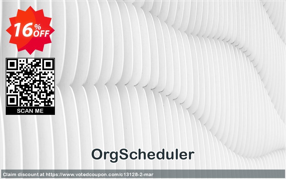 OrgScheduler Coupon Code May 2024, 16% OFF - VotedCoupon