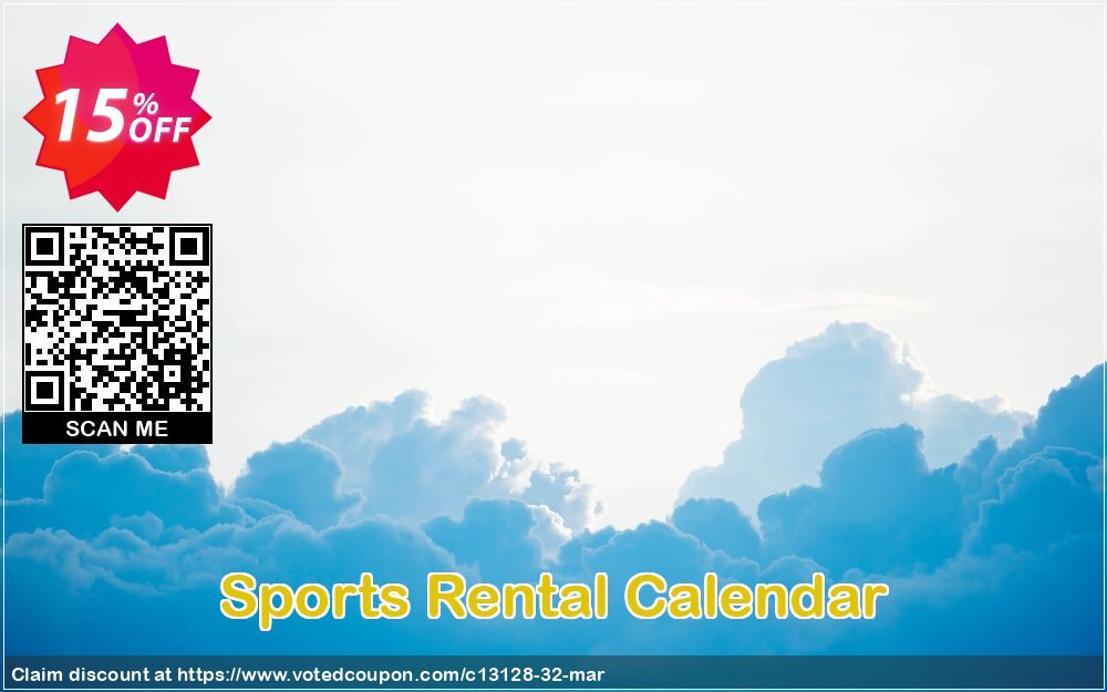 Sports Rental Calendar Coupon, discount OrgBusiness coupon (13128). Promotion: OrgBusiness discount coupon (13128)