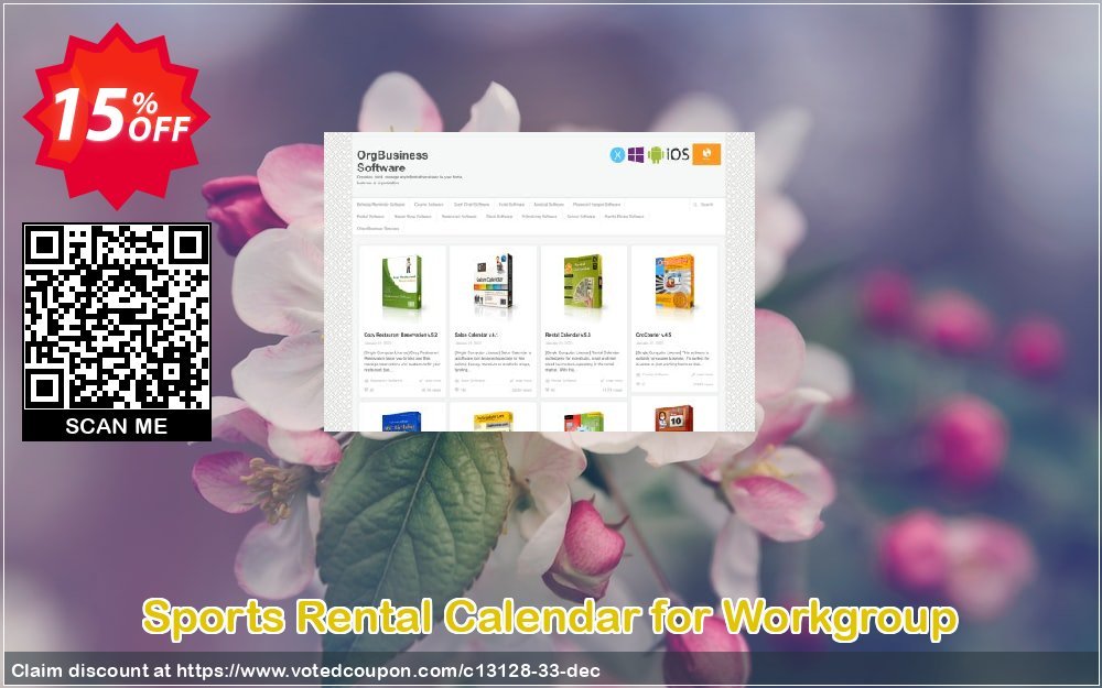 Sports Rental Calendar for Workgroup Coupon, discount OrgBusiness coupon (13128). Promotion: OrgBusiness discount coupon (13128)