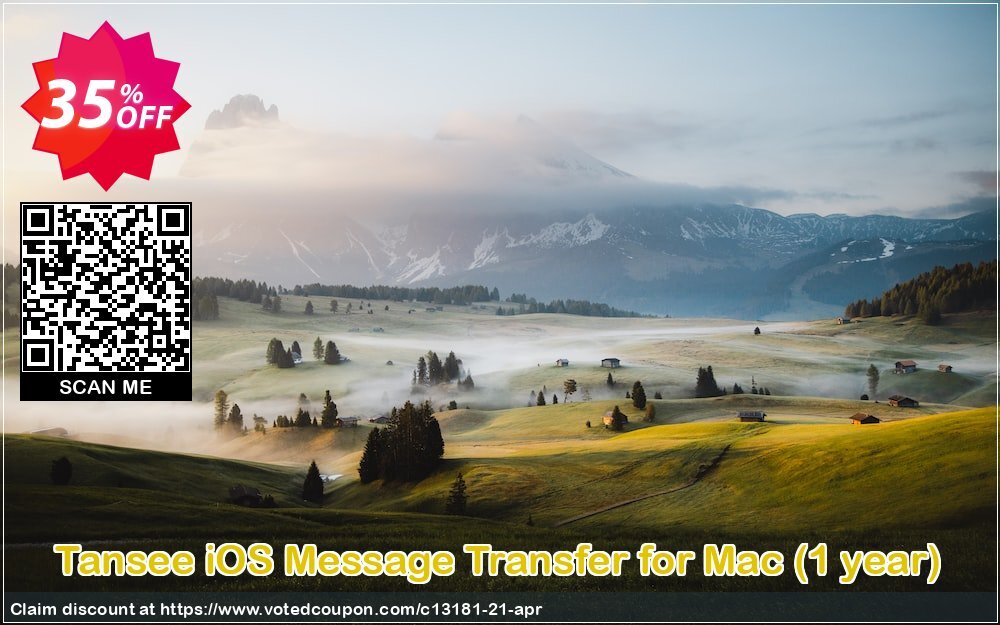 Tansee iOS Message Transfer for MAC, Yearly  Coupon, discount Tansee discount codes 13181. Promotion: Tansee discount coupon (13181)