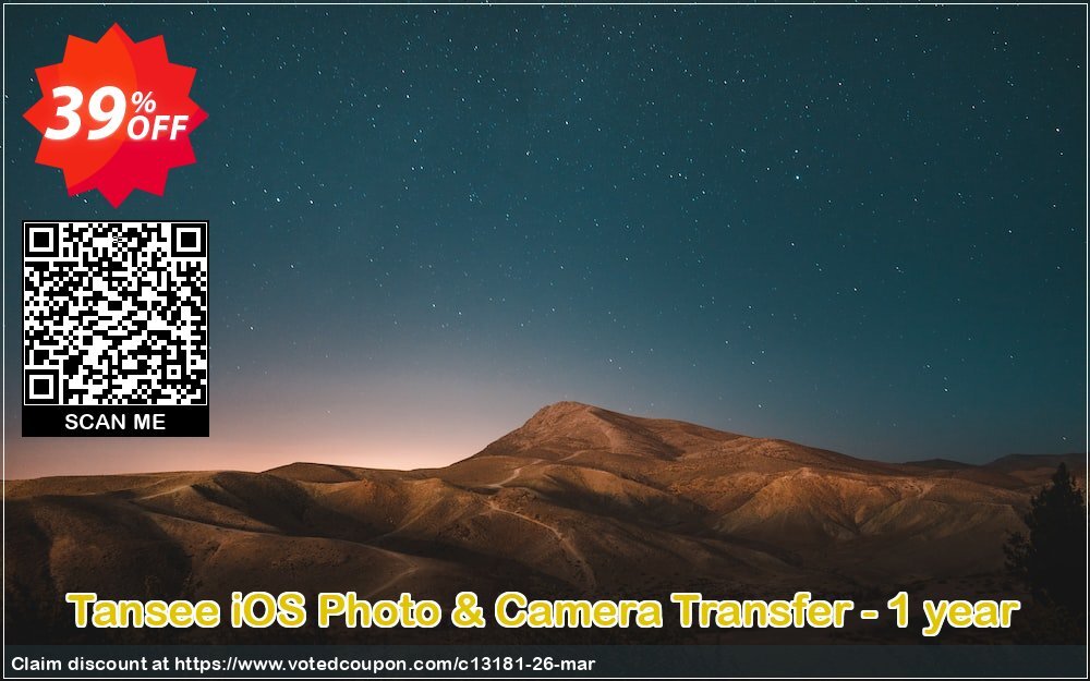 Tansee iOS Photo & Camera Transfer - Yearly Coupon Code Apr 2024, 39% OFF - VotedCoupon