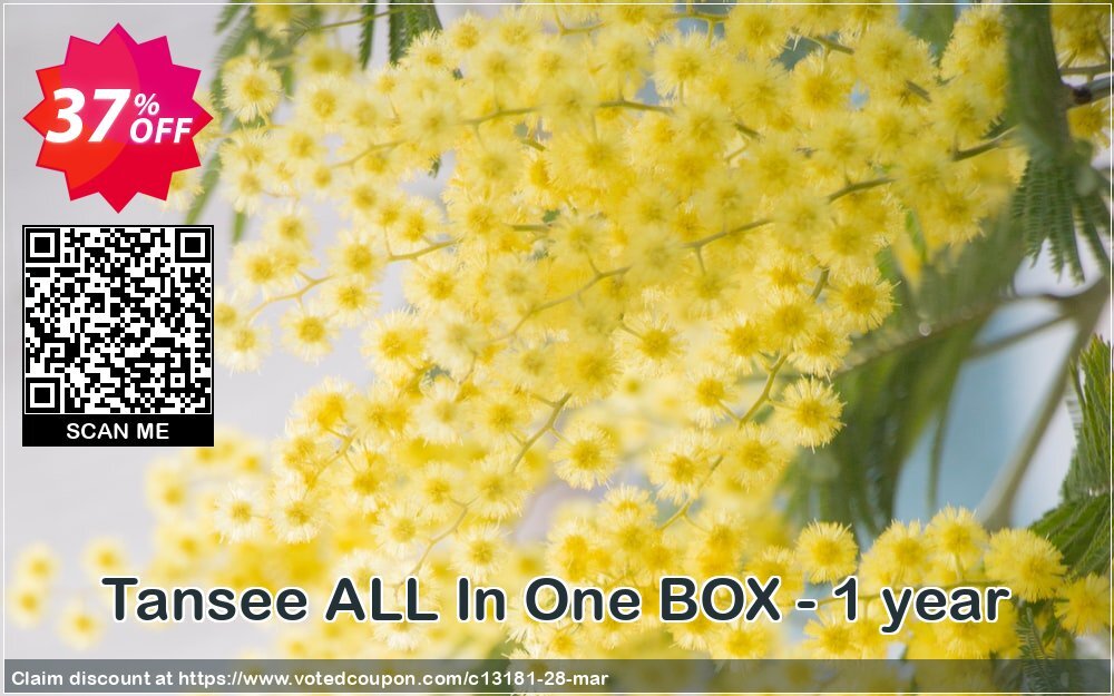 Tansee ALL In One BOX - Yearly Coupon, discount Tansee discount codes 13181. Promotion: Tansee discount coupon (13181)