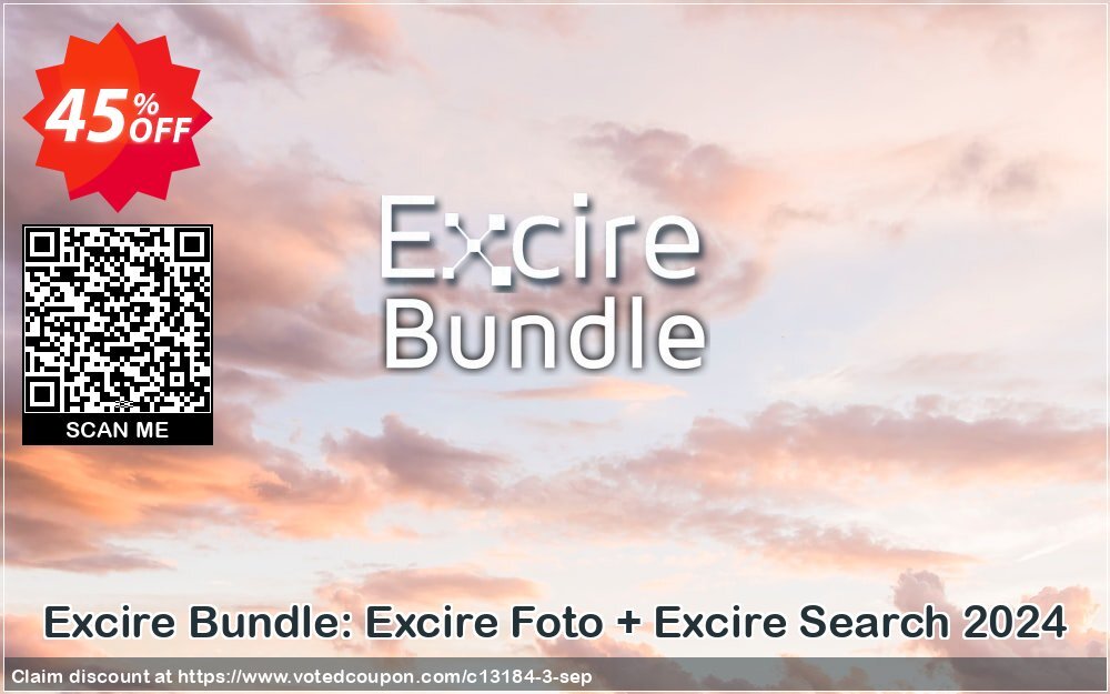 Excire Bundle: Excire Foto + Excire Search 2 Coupon, discount 20% OFF Excire Bundle: Excire Foto + Excire Search 2, verified. Promotion: Imposing deals code of Excire Bundle: Excire Foto + Excire Search 2, tested & approved