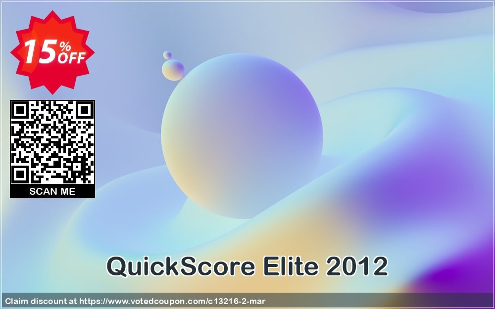 QuickScore Elite 2012 Coupon Code Apr 2024, 15% OFF - VotedCoupon