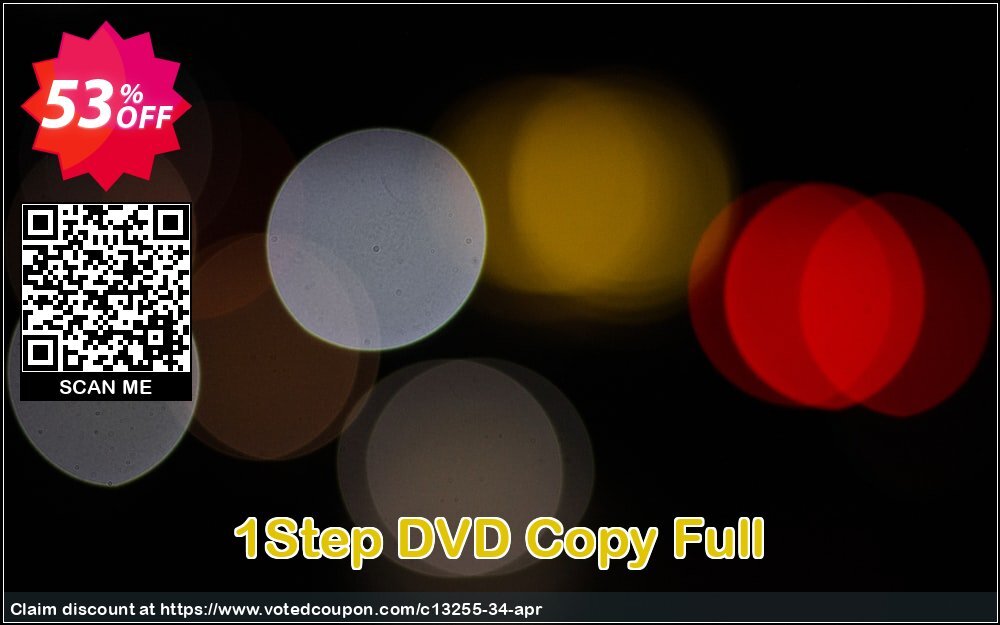 1Step DVD Copy Full Coupon, discount Christmas 50% 2013. Promotion: 