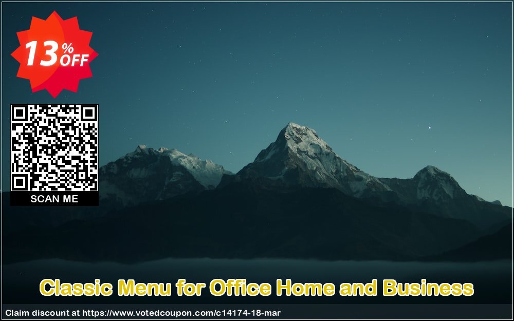 Classic Menu for Office Home and Business Coupon Code Apr 2024, 13% OFF - VotedCoupon