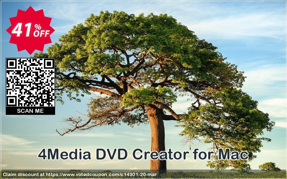 4Media DVD Creator for MAC Coupon, discount Coupon for 5300. Promotion: 