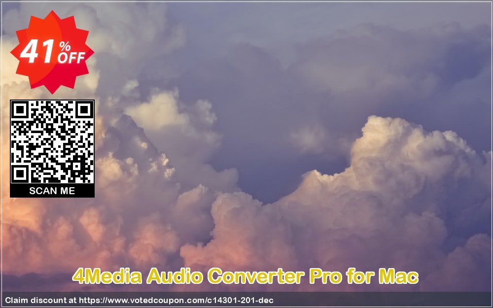 4Media Audio Converter Pro for MAC Coupon, discount Coupon for 5300. Promotion: 