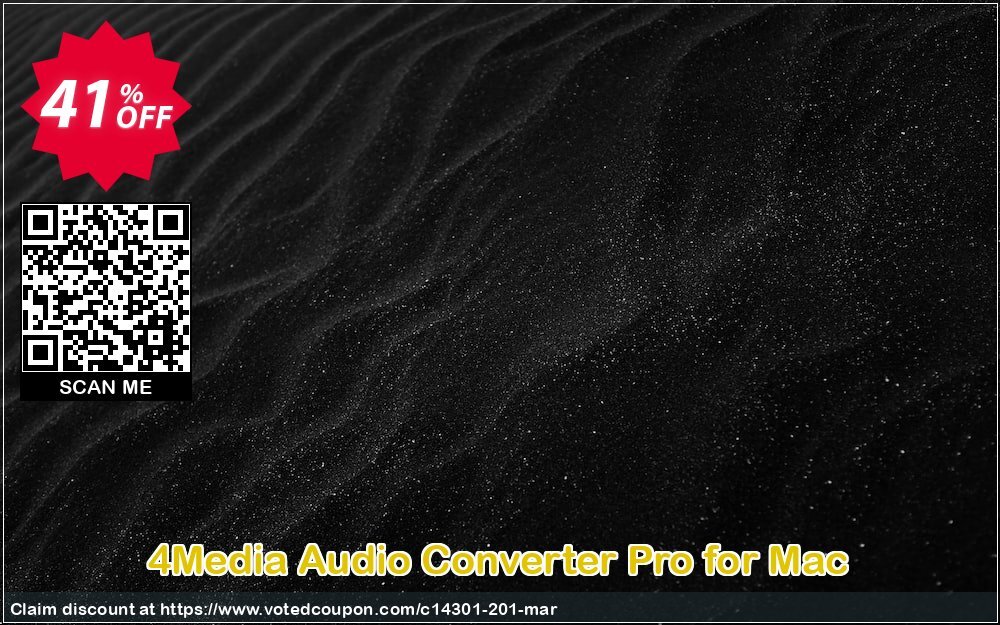 4Media Audio Converter Pro for MAC Coupon, discount Coupon for 5300. Promotion: 