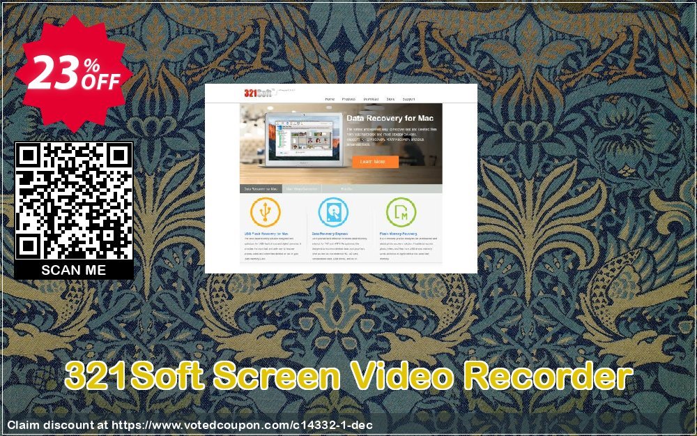 321Soft Screen Video Recorder Coupon, discount Twitter 20% OFF. Promotion: Twitter 20% OFF