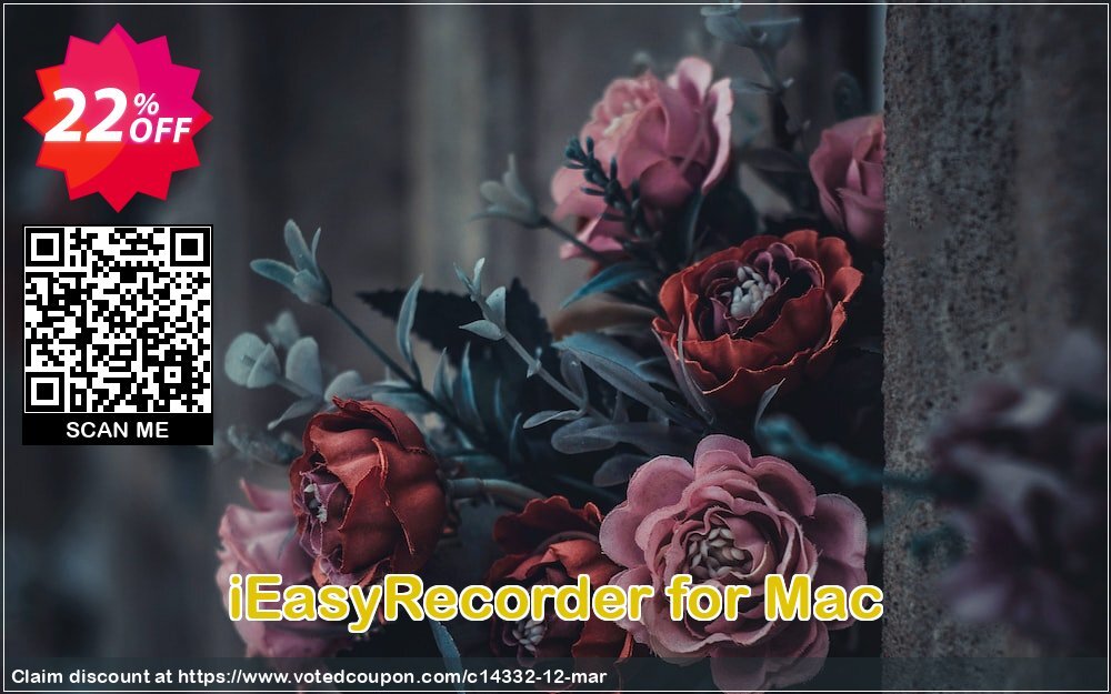 iEasyRecorder for MAC Coupon Code May 2024, 22% OFF - VotedCoupon