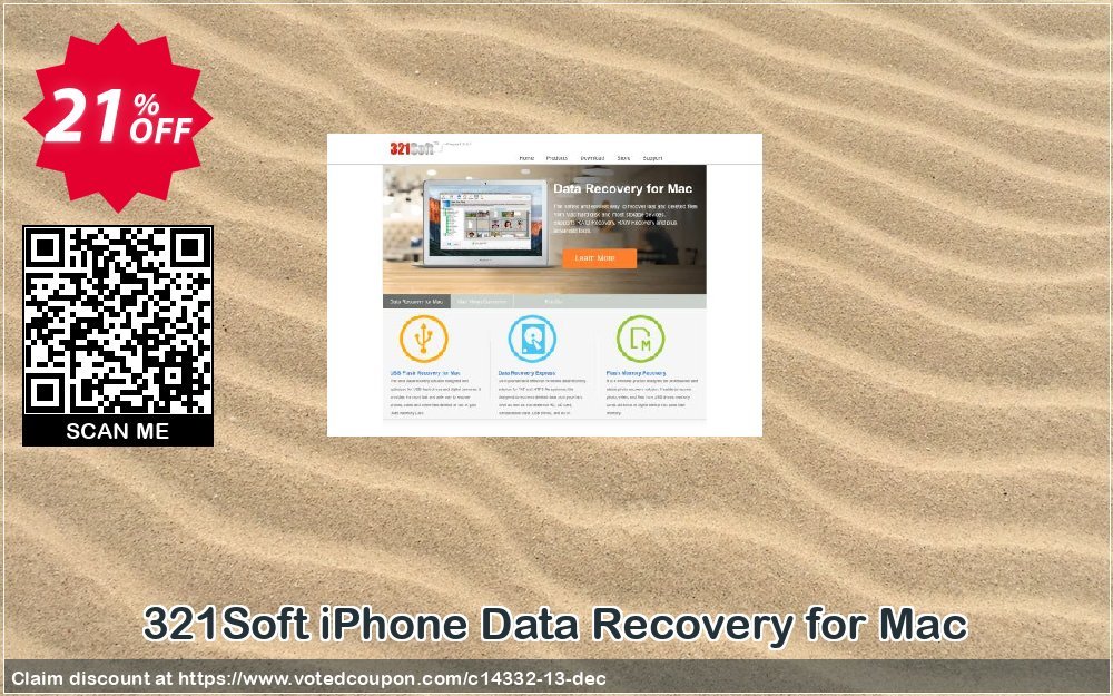 321Soft iPhone Data Recovery for MAC Coupon, discount Twitter 20% OFF. Promotion: Twitter 20% OFF