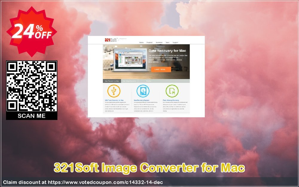 321Soft Image Converter for MAC Coupon, discount Twitter 20% OFF. Promotion: Twitter 20% OFF