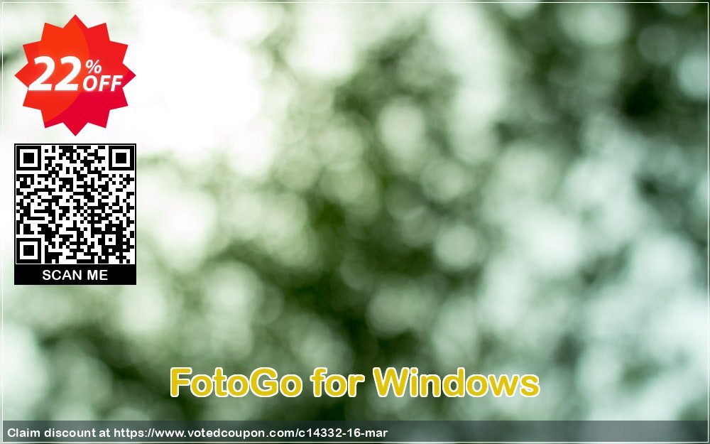 FotoGo for WINDOWS Coupon Code Apr 2024, 22% OFF - VotedCoupon