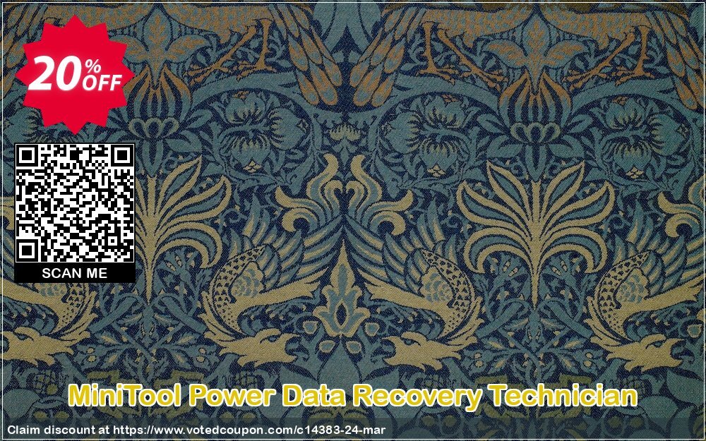 MiniTool Power Data Recovery Technician Coupon Code Apr 2024, 20% OFF - VotedCoupon