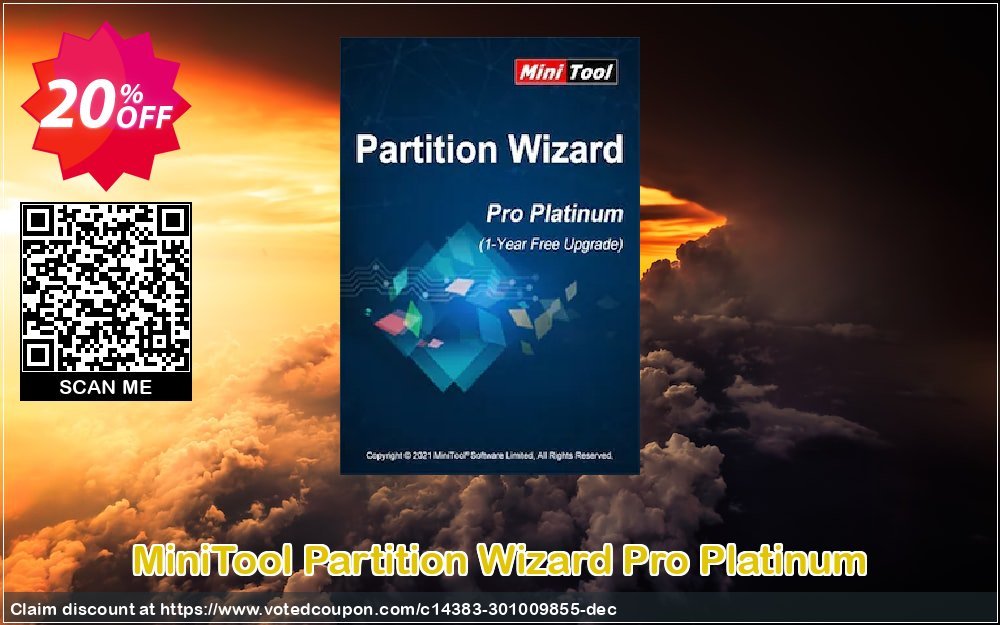 MiniTool Partition Wizard Pro Platinum Coupon Code Dec 2023, 20% OFF - VotedCoupon