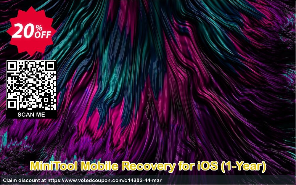 MiniTool Mobile Recovery for iOS, 1-Year  Coupon Code Apr 2024, 20% OFF - VotedCoupon