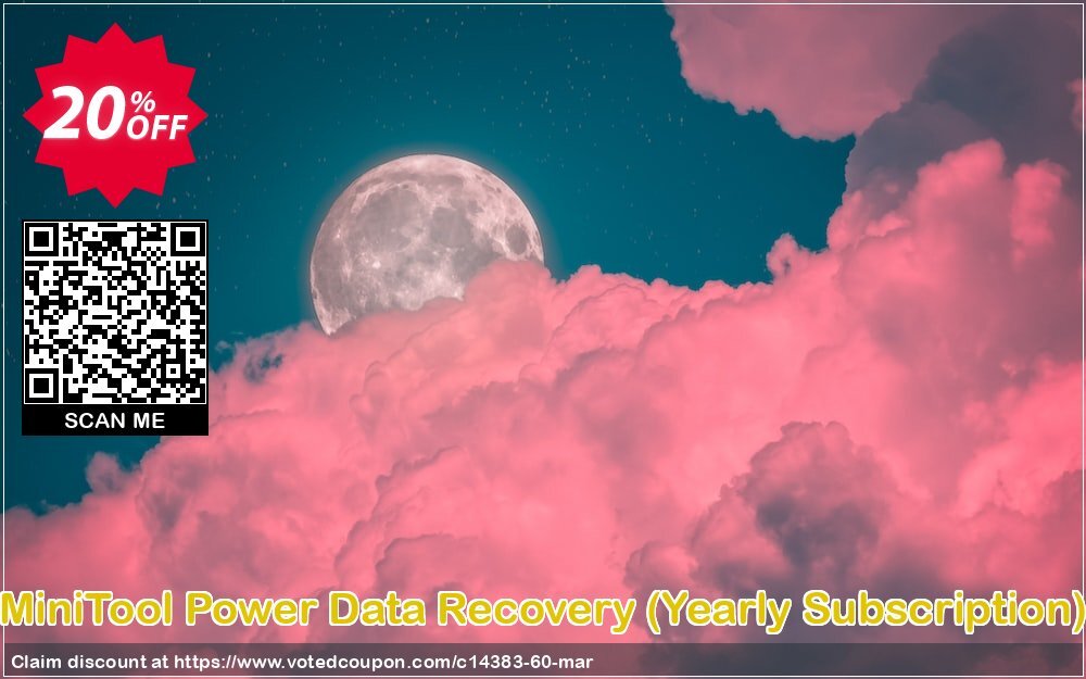 MiniTool Power Data Recovery, Yearly Subscription  Coupon Code Apr 2024, 20% OFF - VotedCoupon