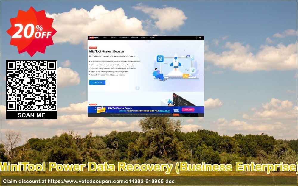 MiniTool Power Data Recovery, Business Enterprise  Coupon Code Dec 2023, 20% OFF - VotedCoupon