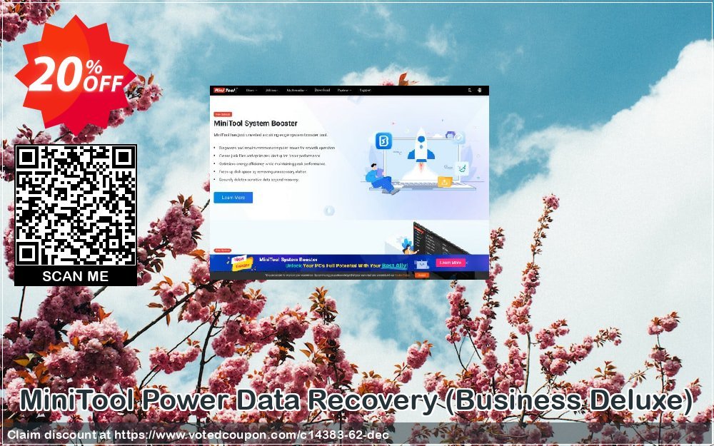 MiniTool Power Data Recovery, Business Deluxe  Coupon Code Dec 2023, 20% OFF - VotedCoupon