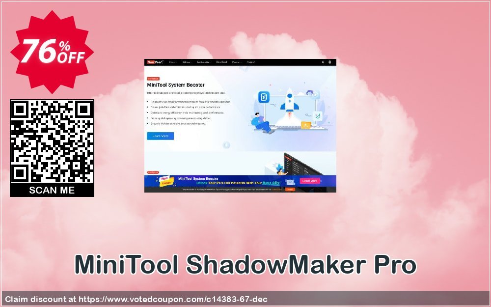 MiniTool ShadowMaker Pro Coupon Code Dec 2023, 76% OFF - VotedCoupon
