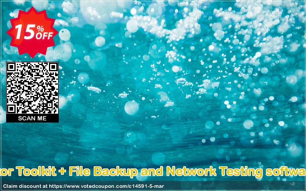 6in1 Barcode Generator Toolkit + File Backup and Network Testing software Permanent Plan Coupon, discount EasierSoft discount (14591). Promotion: EasierSoft discount offer (14591)