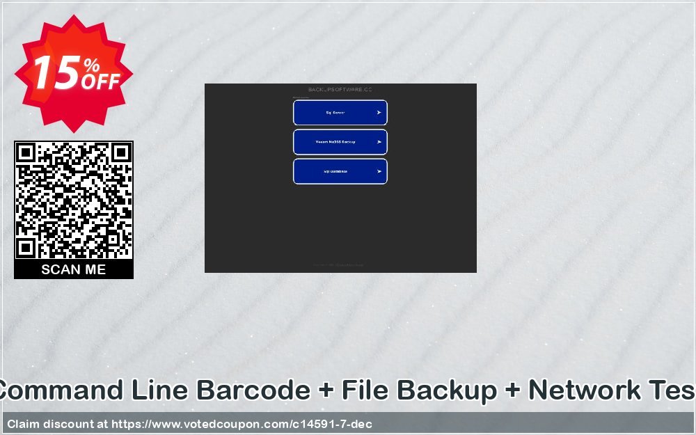 6in1 Barcode Toolkit + Command Line Barcode + File Backup + Network Testing Permanent Plan Coupon, discount EasierSoft discount (14591). Promotion: EasierSoft discount offer (14591)