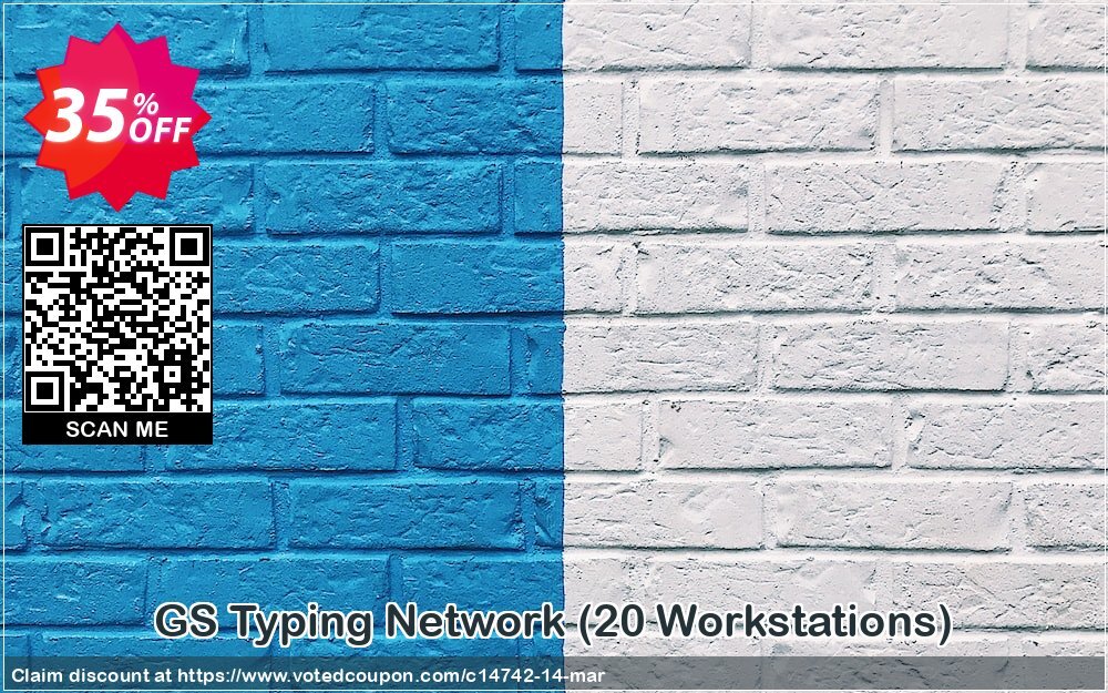 GS Typing Network, 20 Workstations  Coupon Code May 2024, 35% OFF - VotedCoupon