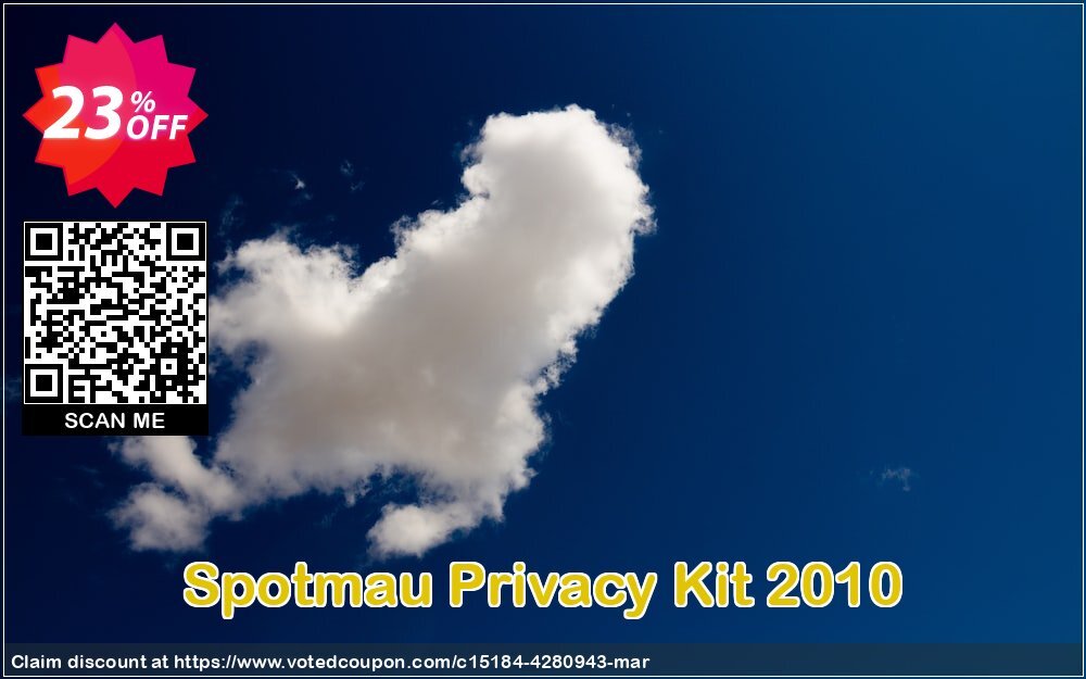 Spotmau Privacy Kit 2010 Coupon, discount Spotmau Privacy Kit 2010 stunning promo code 2024. Promotion: stunning promo code of Spotmau Privacy Kit 2010 2024