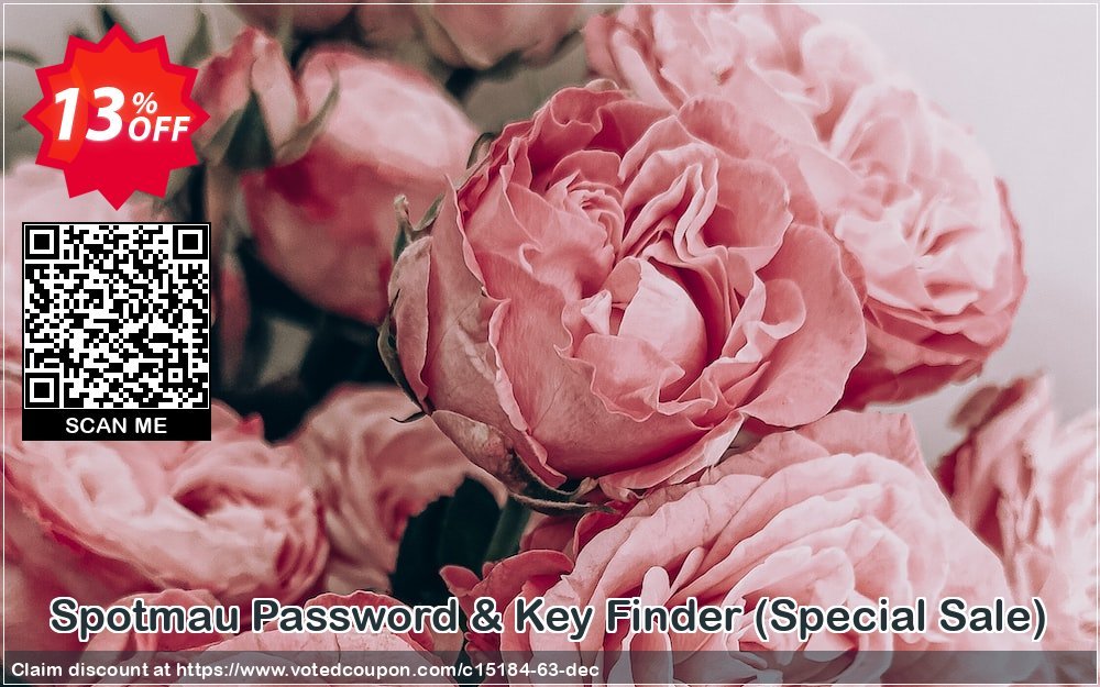 Spotmau Password & Key Finder, Special Sale  Coupon, discount Password Key Coupon (Download). Promotion: Password Key Coupon (Download)