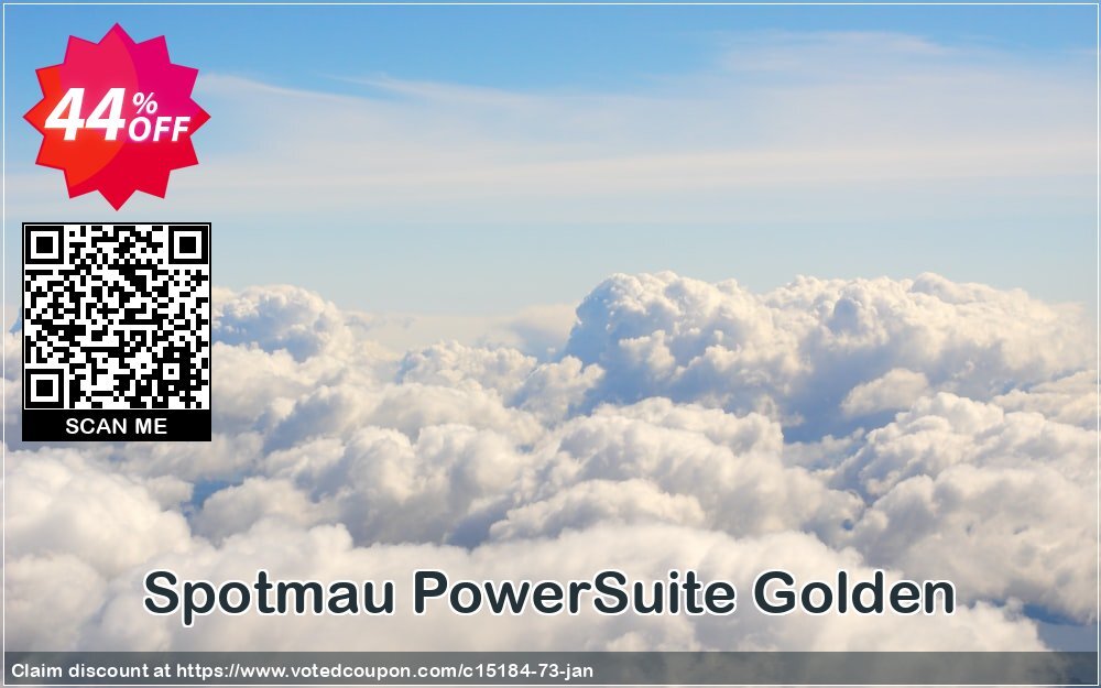 Spotmau PowerSuite Golden Coupon, discount Spotmau PowerSuite 2010 amazing discount code 2023. Promotion: $50 off for xiaohuizhen