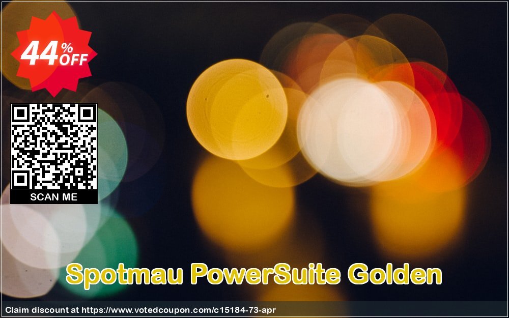 Spotmau PowerSuite Golden Coupon, discount Spotmau PowerSuite 2010 amazing discount code 2025. Promotion: $50 off for xiaohuizhen