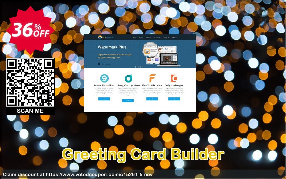 Greeting Card Builder Coupon, discount PCMPRO 25% promotion. Promotion: PCMPRO 25% promotion to September 30